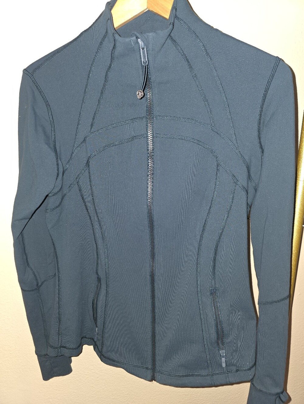 Lululemon Define jacket, teal (dark Blue-green), size 6